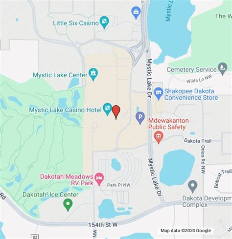 casinos in minnesota map|mystic lake casino mn.